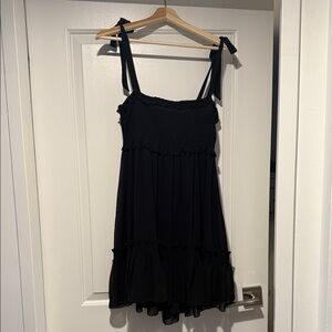 Sunday Best Black Fairey Babydoll Dress (size S)